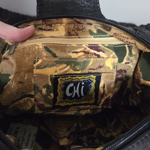 Vintage Carlos FALCHI alligator Flap Hobo - Picture 10 of 11